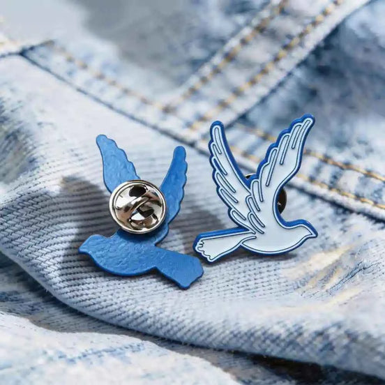 Printed Enamel Pin | Offset Printing Lapel Pin with Photo-Quality Detail