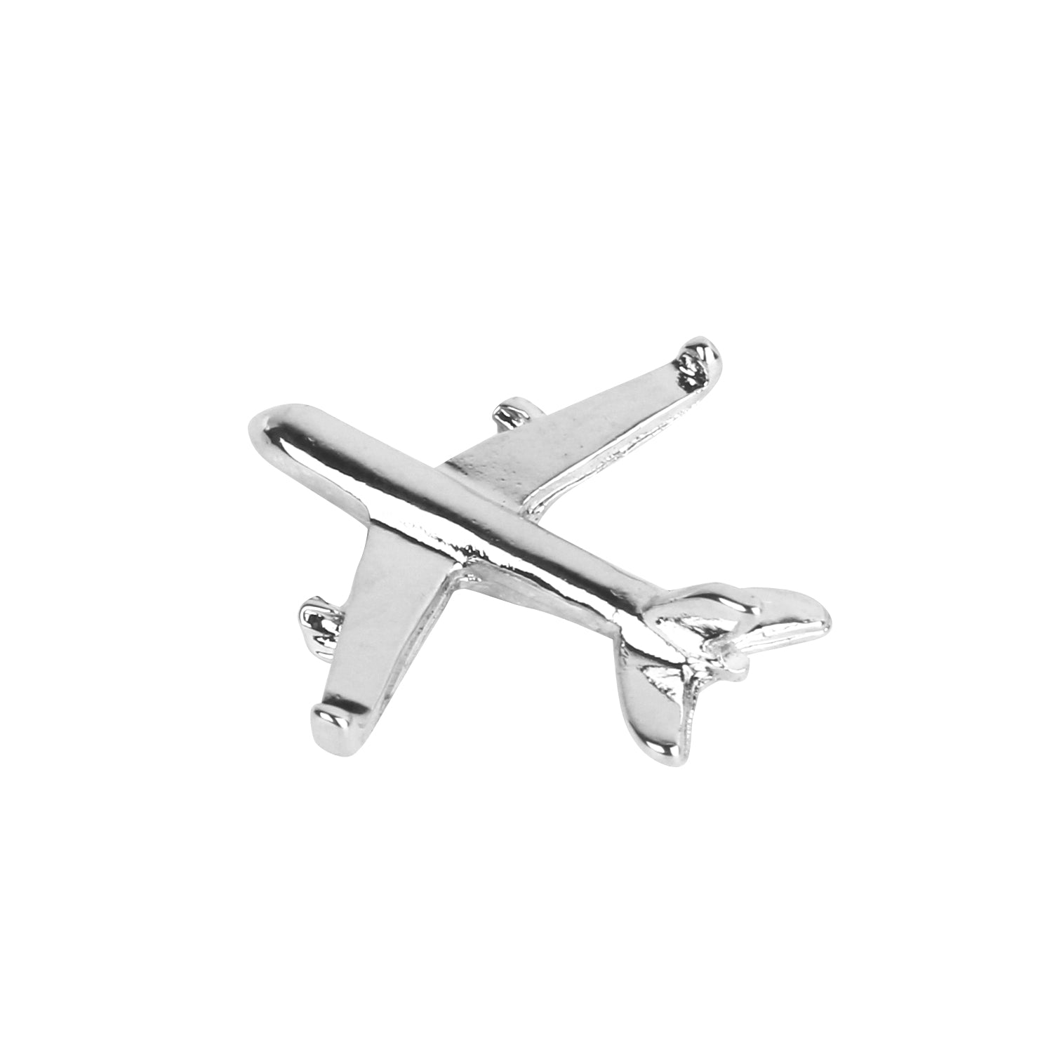 Promotional Custom Metal 3D Zinc Alloy Silver Bronze Angel Wing Pin Badge Airplane Aircraft Lapel Pins