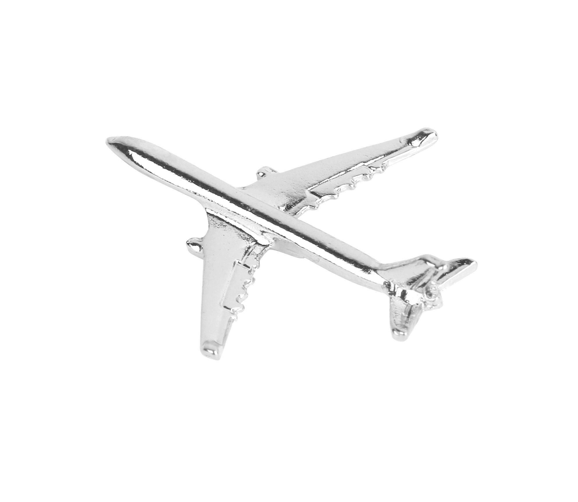 Promotional Custom Metal 3D Zinc Alloy Silver Bronze Angel Wing Pin Badge Airplane Aircraft Lapel Pins