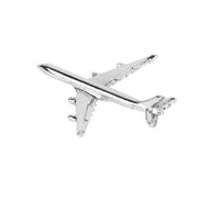 Promotional Custom Metal 3D Zinc Alloy Silver Bronze Angel Wing Pin Badge Airplane Aircraft Lapel Pins