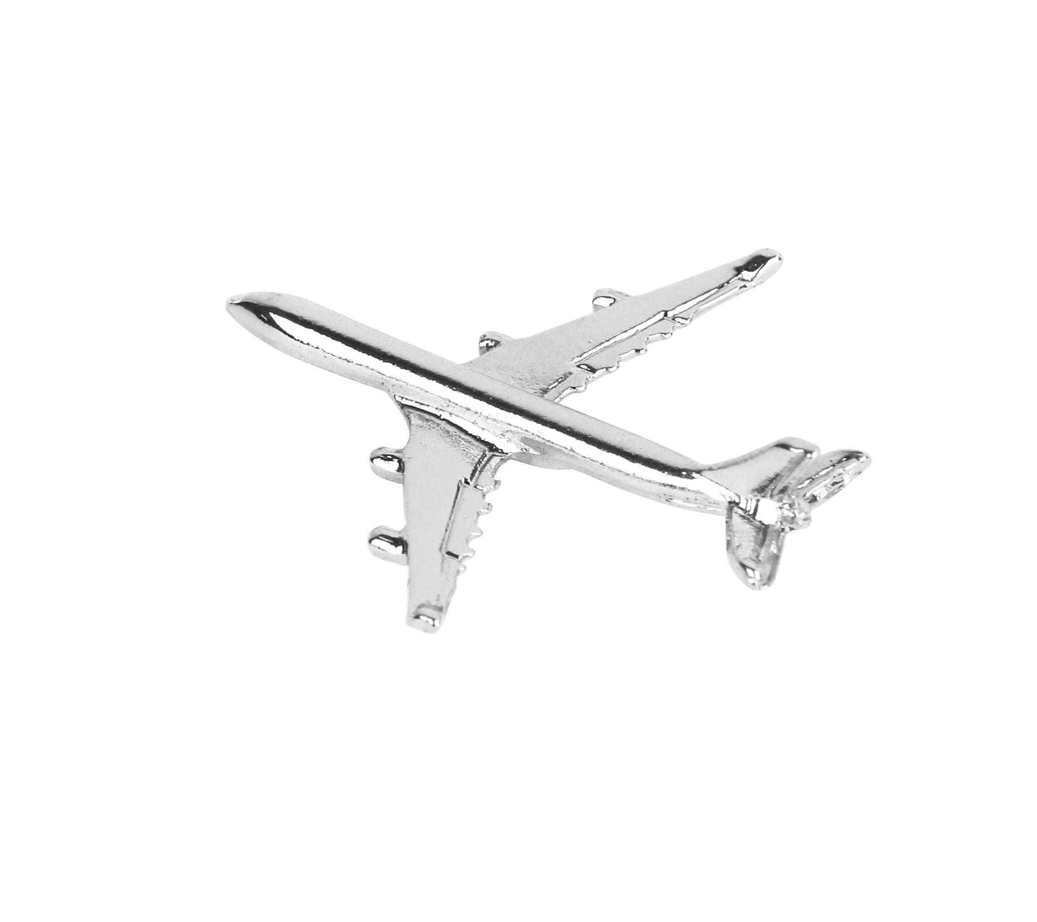 Promotional Custom Metal 3D Zinc Alloy Silver Bronze Angel Wing Pin Badge Airplane Aircraft Lapel Pins