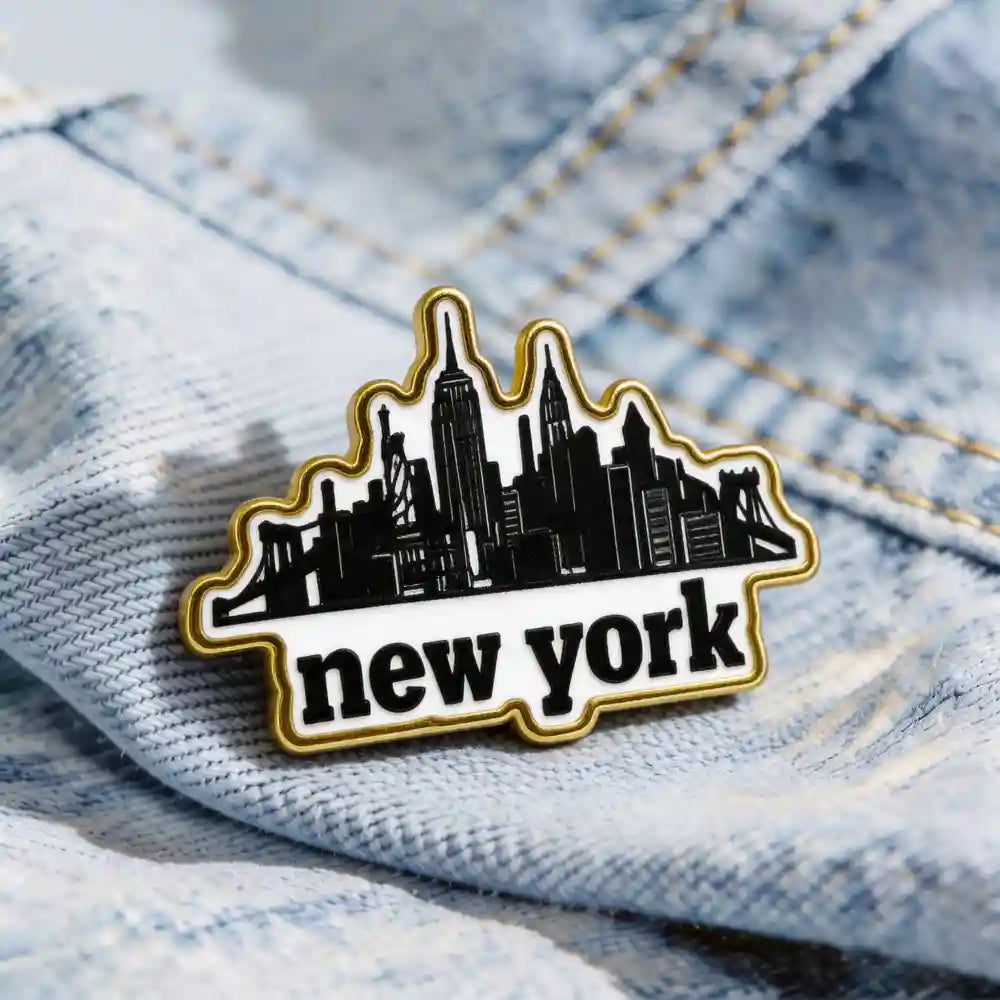 New York City Enamel Pin | NYC Souvenir Lapel Pin - GFTCRAFTS
