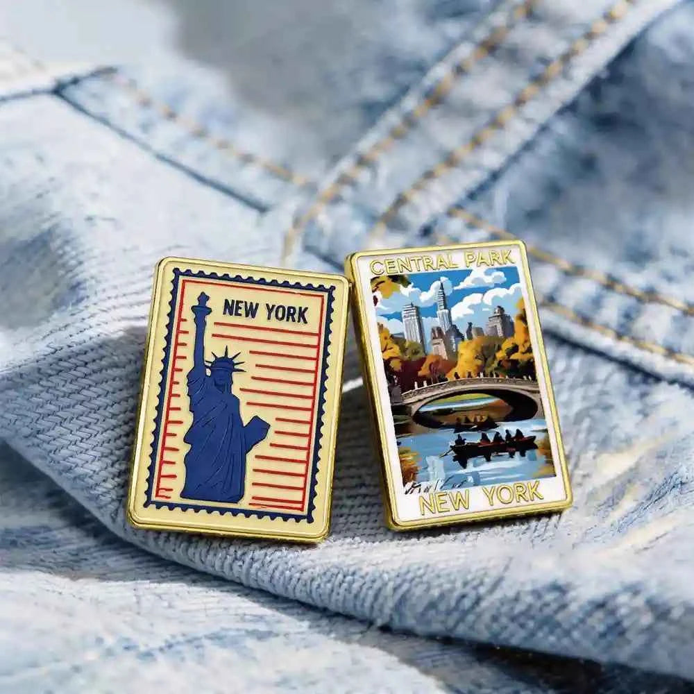 New York City Enamel Pin | NYC Souvenir Lapel Pin