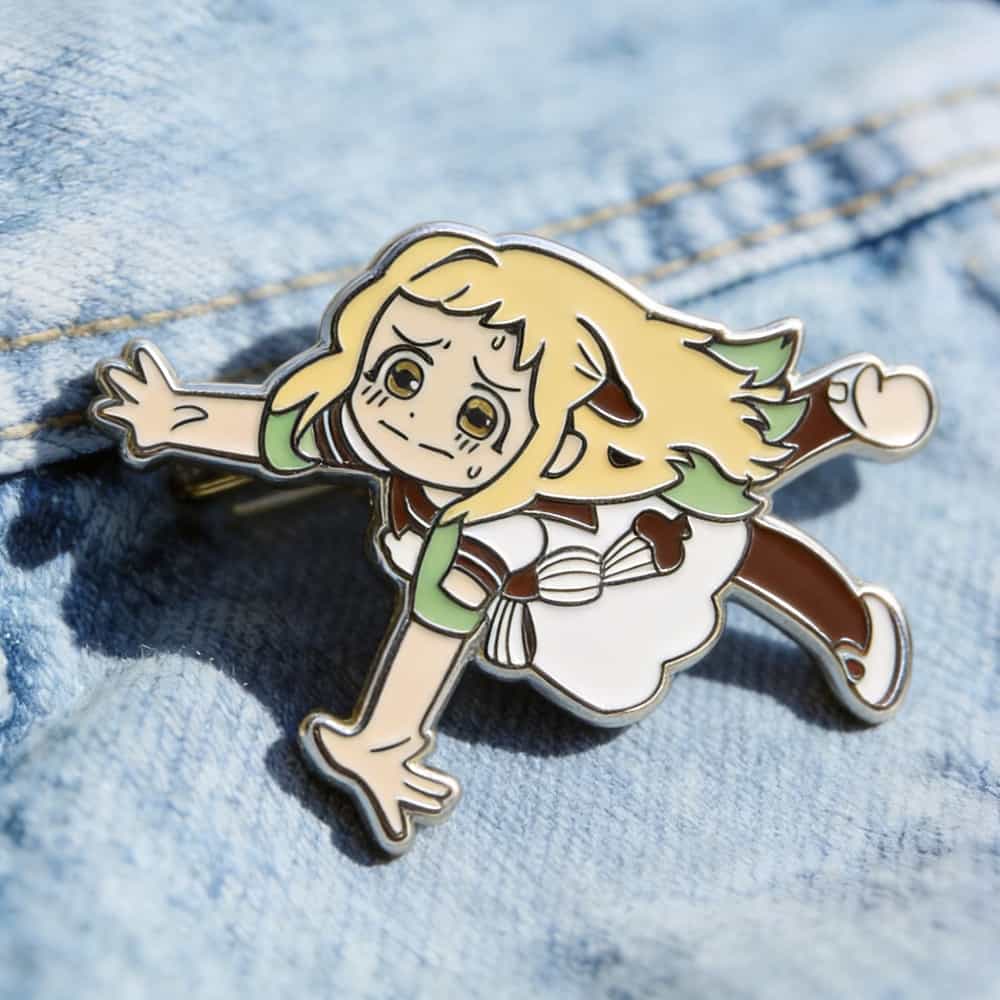 Anime Enamel Pin – Chibi Character Lapel Pin for Collectors