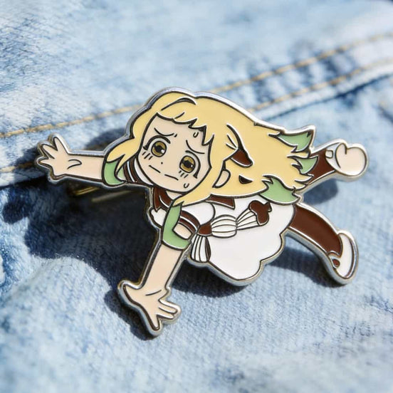 Anime Enamel Pin – Chibi Character Lapel Pin for Collectors