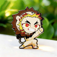 Anime Enamel Pin – Chibi Character Lapel Pin for Collectors