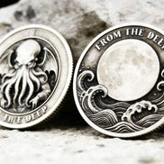 Custom Metal Coin Manufacturer Any Design Full Color Enamel 3D Relief Antique Finish Tabletop Gaming Collector Unique Coin