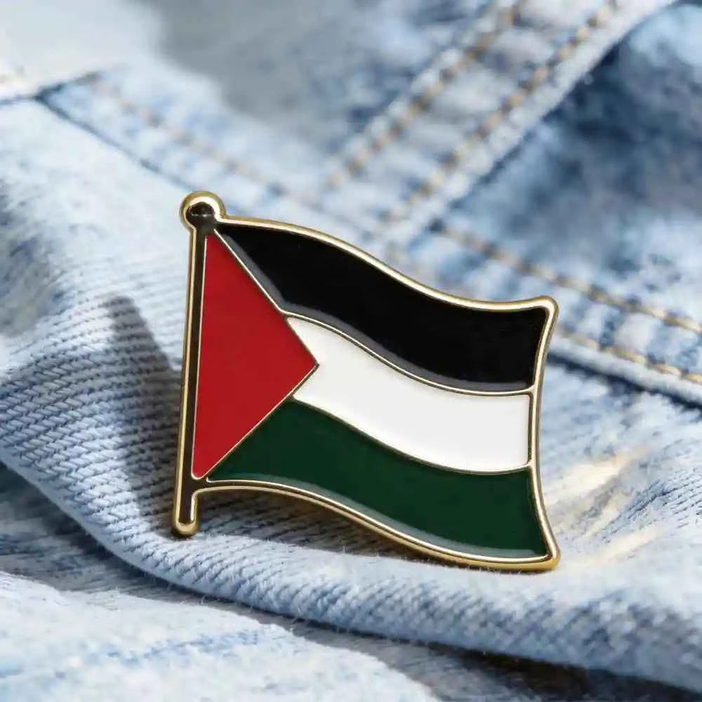 Palestine Flag Soft Enamel Pins | Custom Lapel Pin