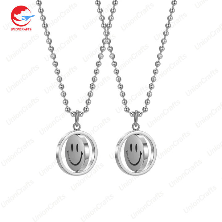Wholesale Men Woman Custom Logo Metal Blank Engraved Stainless Steel Name Cross Heart Chains Charm Pendant Nameplate Necklace