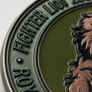 Royal Netherlands Army Fighter Lion Challenge Coin | Custom Military Coin