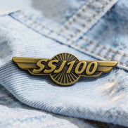 Custom Airplane Enamel Pin | Aviation Wing Badge – 747, 777, A380 & More - GFTCRAFTS
