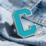 Custom A-Z Capital Letter Enamel Pin | OEM Wholesale Factory | No Minimum - GFTCRAFTS