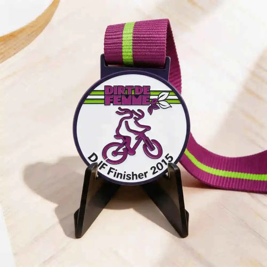 Custom Shape Enamel Medal | Die-Cut Award Medal with Ribbon - GFTCRAFTS