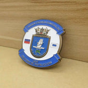 Custom Military Challenge Coin – Armada de Chile Esmeralda Commemorative Coin - GFTCRAFTS