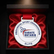 Custom Karate & Martial Arts Medal | Silver Enamel Sports Award – GFTCRAFTS - GFTCRAFTS