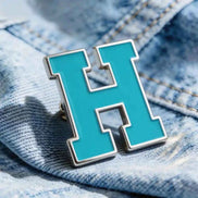 Custom A-Z Capital Letter Enamel Pin | OEM Wholesale Factory | No Minimum - GFTCRAFTS