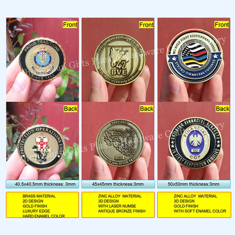 Customized Design Logo Velvet Commemorative Challenge Coins Gift Box Metal Stamping Soft Enamel Zinc Alloy Custom Challenge Coin