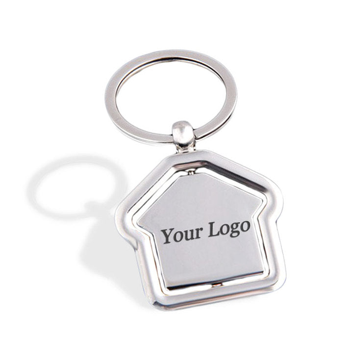 Personalized Customized Blank Leather Keychain Keyring Wholesale Custom Car Logo Luxury Round Shaped PU Leather Keychain