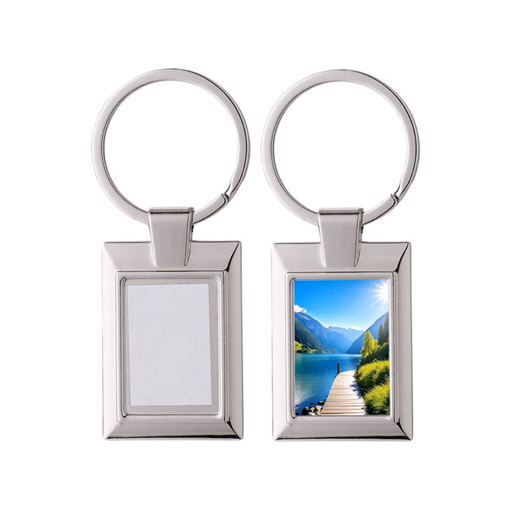 Personalized Customized Blank Leather Keychain Keyring Wholesale Custom Car Logo Luxury Round Shaped PU Leather Keychain