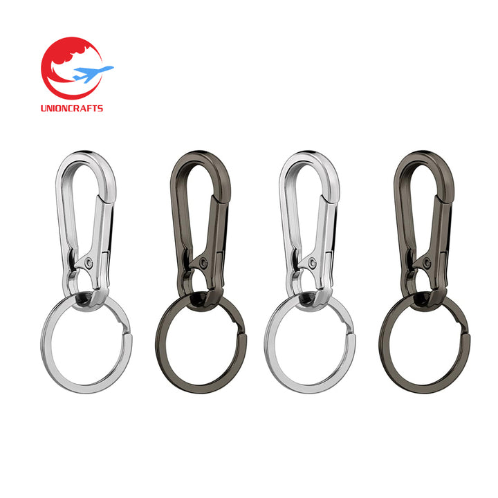 Wholesale Personalised Metal Zinc Alloy Key Ring Chain Charm Clip Accessory Sets Hooks Keyring Lobster Clasp Keychain