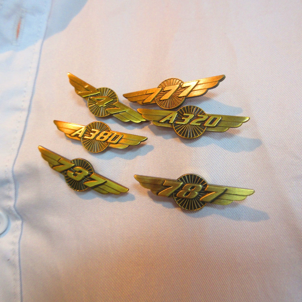 Promotional Custom Metal 3D Zinc Alloy Gold Silver Bronze Angel Wing Pin Badge Airplane Aircraft Lapel Pins