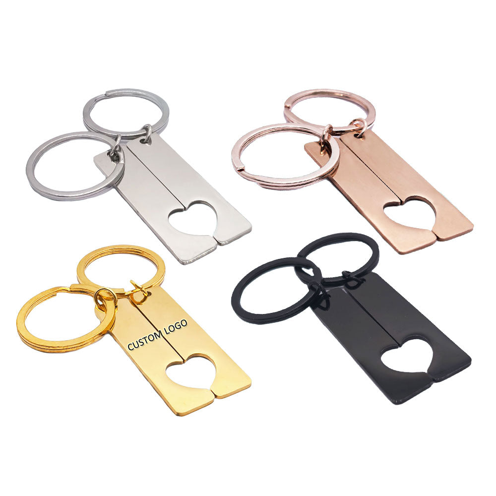 Wholesale Custom Graduation Teachers Souvenir Round Shaped Key Chain Laser Engraved Logo Metal Blank Keychain Keyring