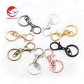 Wholesale Personalised Metal Zinc Alloy Key Ring Chain Charm Clip Accessory Sets Hooks Keyring Lobster Clasp Keychain
