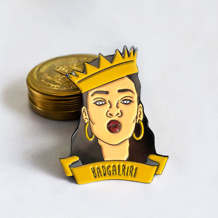 Factory Wholesale Custom Design Pin Hat Cap Clip Club Gold Plated Hat Chain Pin Charms Hat Pins with Chain