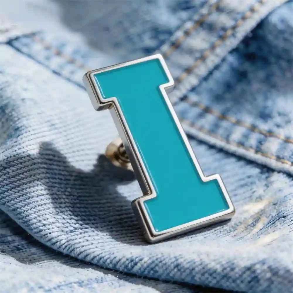 Custom A-Z Capital Letter Enamel Pin | OEM Wholesale Factory | No Minimum - GFTCRAFTS