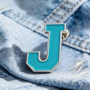 Custom A-Z Capital Letter Enamel Pin | OEM Wholesale Factory | No Minimum - GFTCRAFTS