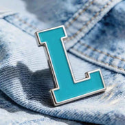 Custom A-Z Capital Letter Enamel Pin | OEM Wholesale Factory | No Minimum - GFTCRAFTS