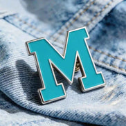Custom A-Z Capital Letter Enamel Pin | OEM Wholesale Factory | No Minimum - GFTCRAFTS