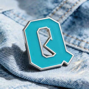 Custom A-Z Capital Letter Enamel Pin | OEM Wholesale Factory | No Minimum - GFTCRAFTS
