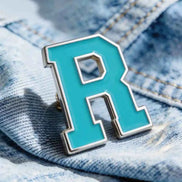 Custom A-Z Capital Letter Enamel Pin | OEM Wholesale Factory | No Minimum - GFTCRAFTS