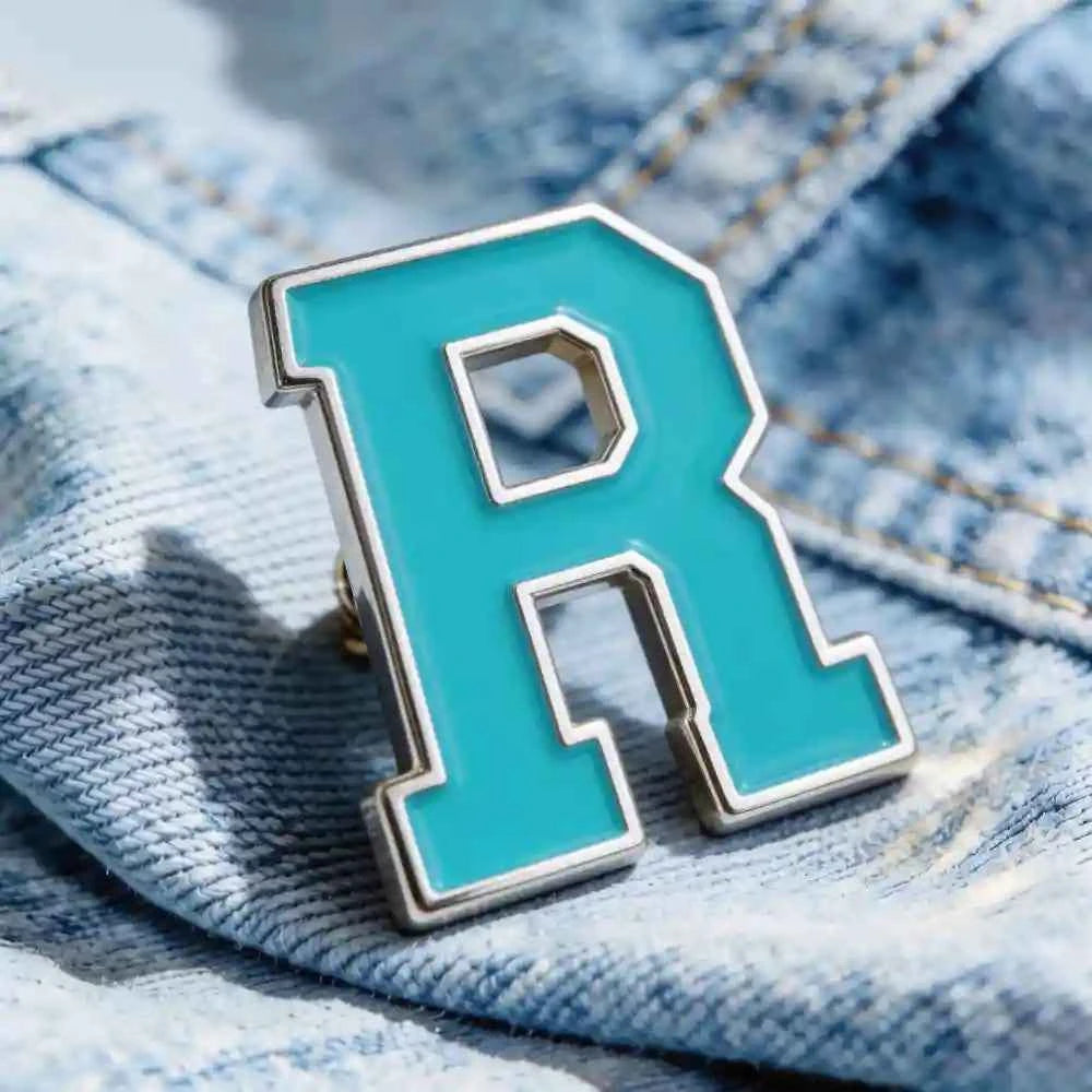 Custom A-Z Capital Letter Enamel Pin | OEM Wholesale Factory | No Minimum - GFTCRAFTS