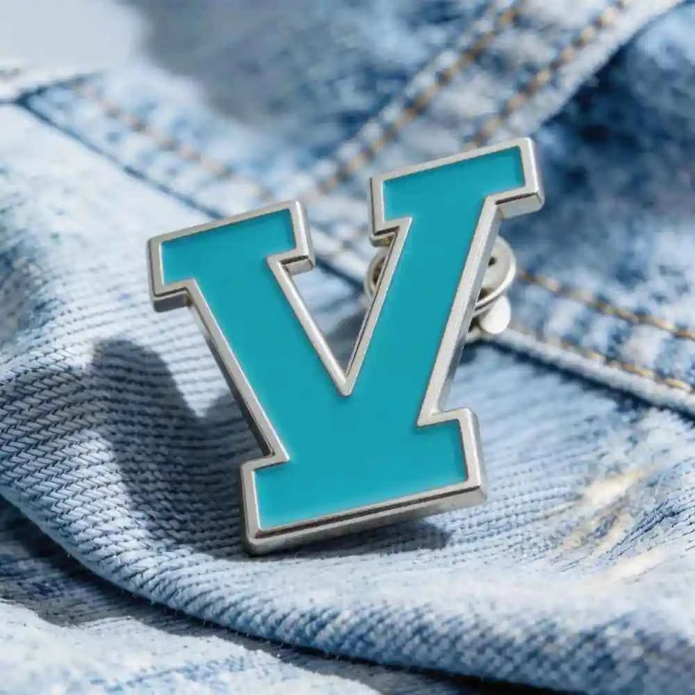 Custom A-Z Capital Letter Enamel Pin | OEM Wholesale Factory | No Minimum - GFTCRAFTS