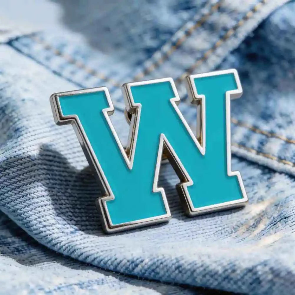Custom A-Z Capital Letter Enamel Pin | OEM Wholesale Factory | No Minimum - GFTCRAFTS