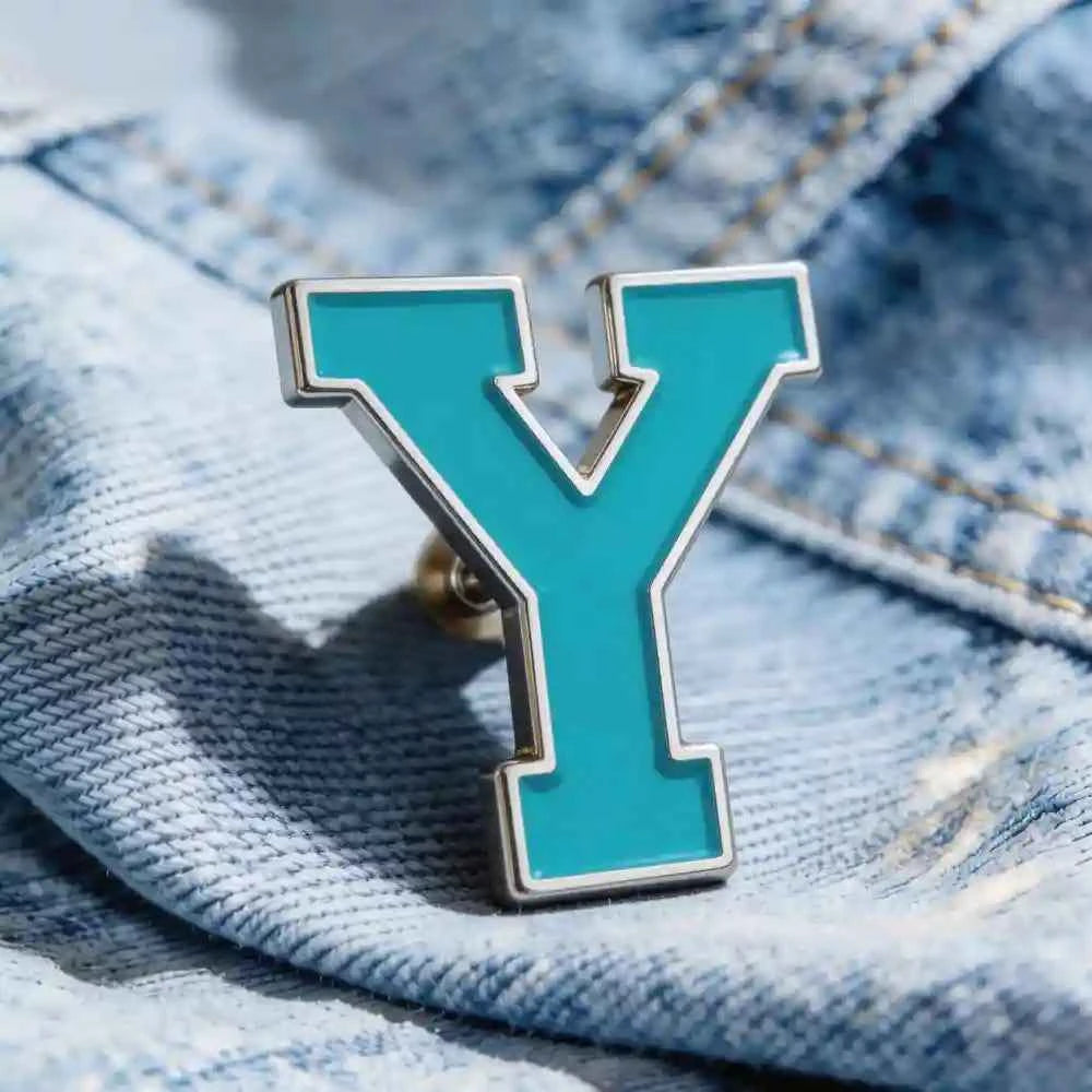 Custom A-Z Capital Letter Enamel Pin | OEM Wholesale Factory | No Minimum - GFTCRAFTS
