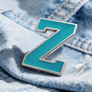 Custom A-Z Capital Letter Enamel Pin | OEM Wholesale Factory | No Minimum - GFTCRAFTS