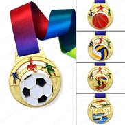 Custom Metal Award Medal Manufacturer Personalized Design High Quality Zinc Alloy Recognition Prize for Sports Events Medal