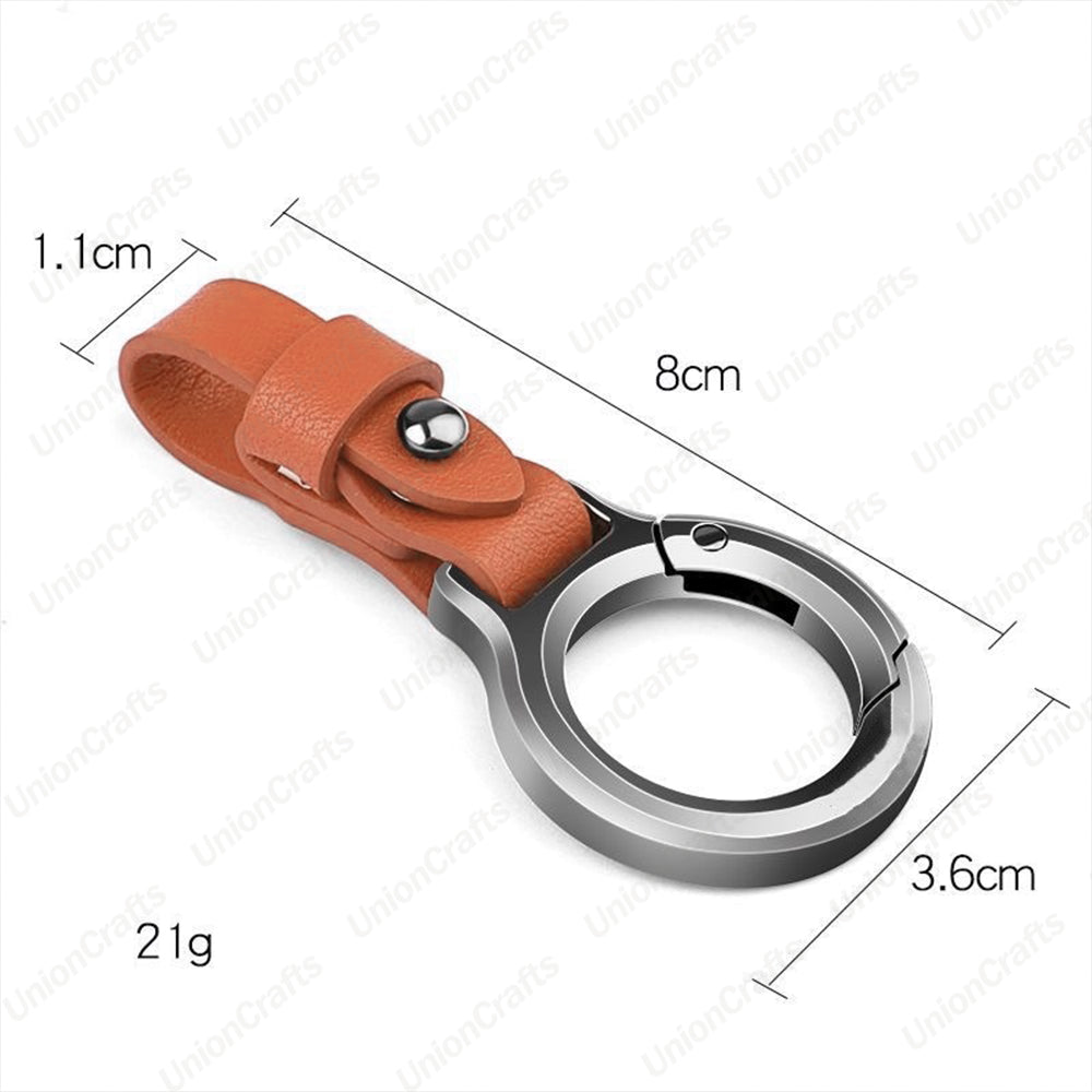 Wholesale Leather Key Chains Promotional Personalized Design Fashion Customized Car Logo Brand Alloy Luxury Miin Metal Keychains
