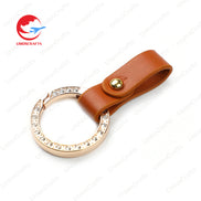 Wholesale Leather Key Chains Promotional Personalized Design Fashion Customized Car Logo Brand Alloy Luxury Miin Metal Keychains